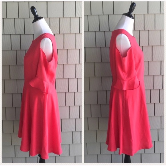 NWT CeCe Cold Shoulder Emma Dress Size 12 - Picture 3 of 8